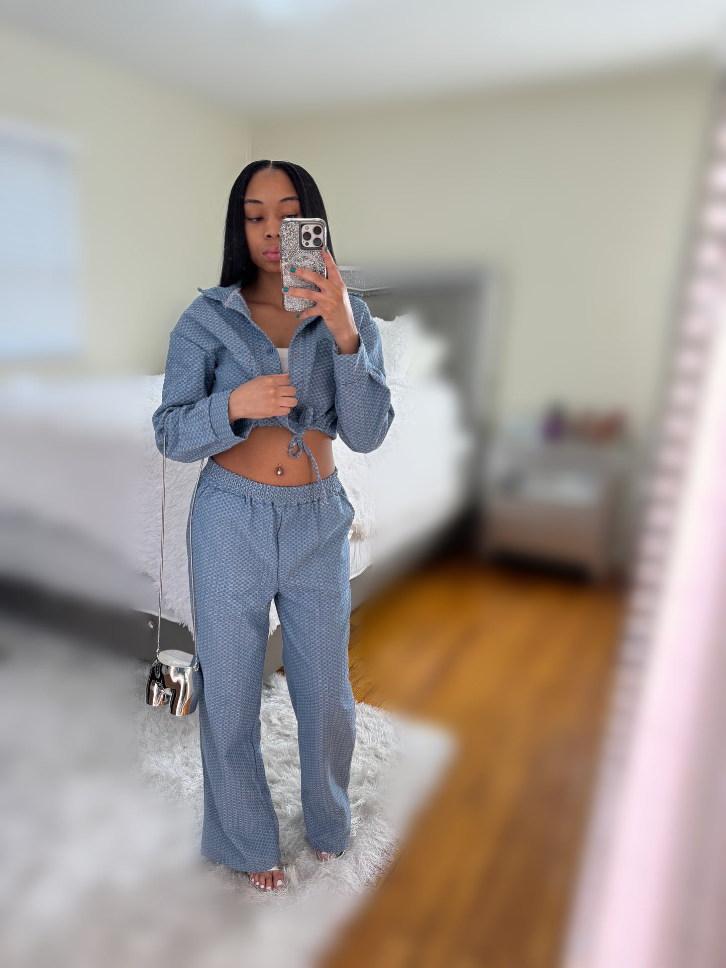 Two Piece Jean Set